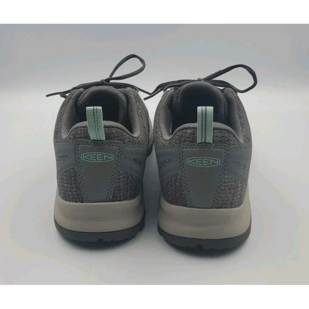 Keen Terradora II Womens Shoes Sz 9 Steel Gray Ocean Wave Waterproof